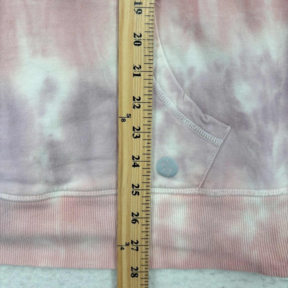 Torrid Active Tie Dye Quarter Zip Sweatshirt Size 2X Pink Thumbholes Pocket - Picture 8 of 8